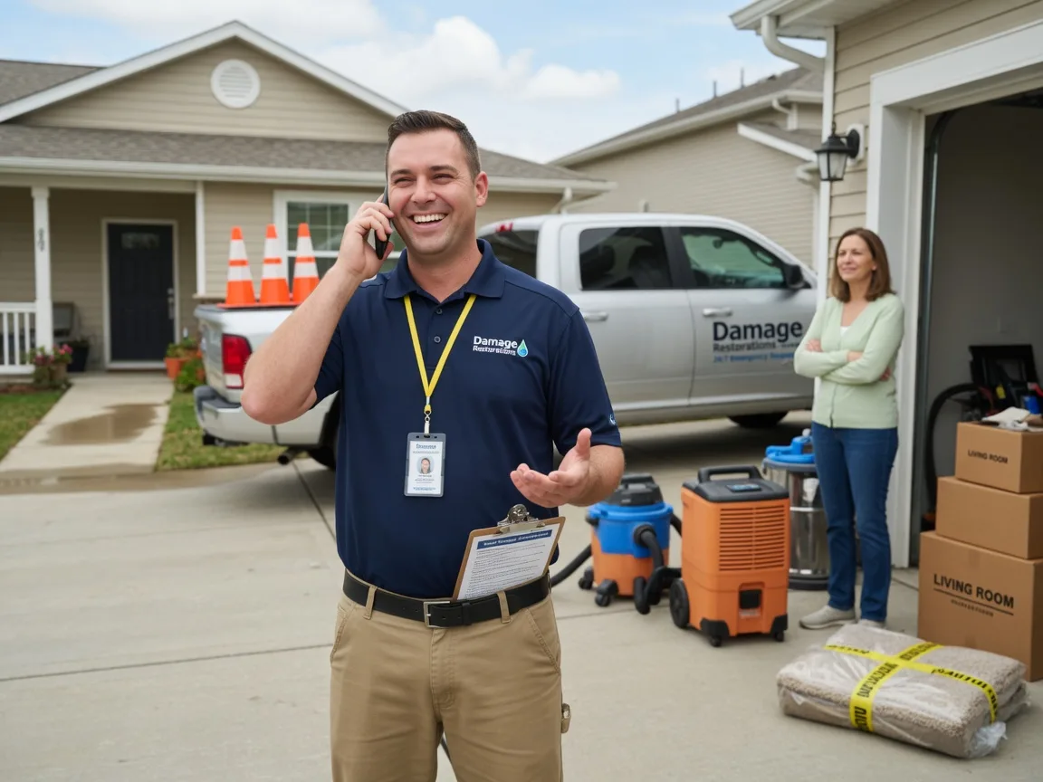 Water Damage Restoration Quinton, AL FAQs